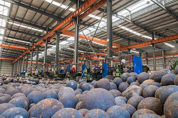 韩城网架配件车间